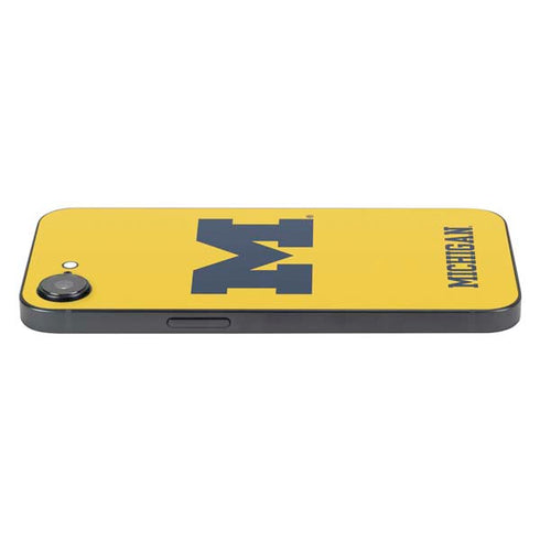 University of Michigan M Logo Yellow iPhone 16e Skin